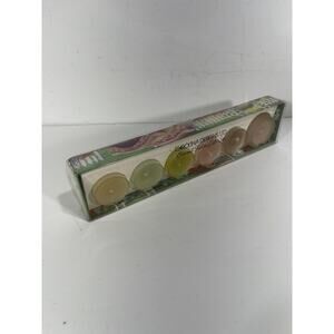 Carolina Designs Scented Tealite Gift Set 6 Candles &‎ 1 Holder Tea Light Candle